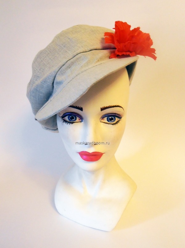 Купить Картуз льняной в магазинах "Маскарадный Бум"